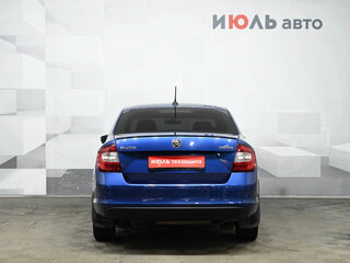 2017 Skoda Rapid I, синий, 1230000 рублей, вид 5