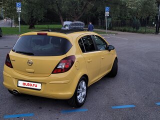 2012 Opel Corsa D Рестайлинг II, жёлтый, 810000 рублей, вид 4