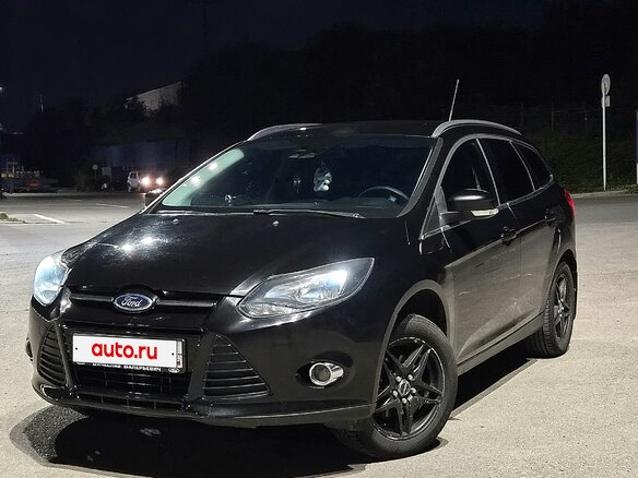 2014 Ford Focus III, чёрный, 890000 рублей - вид 1