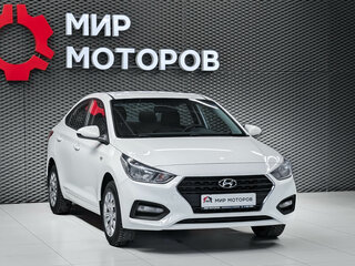 2019 Hyundai Solaris II, белый, 999000 рублей, вид 3