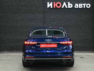 2021 Audi A4 35 TFSI V (B9) Рестайлинг, синий, 3380000 рублей, вид 5