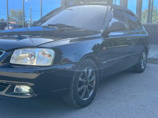 2006 Hyundai Accent ТагАЗ II, чёрный, 295000 рублей, вид 5