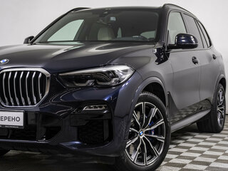 2019 BMW X5 40i IV (G05/G18), чёрный, 5500000 рублей, вид 2