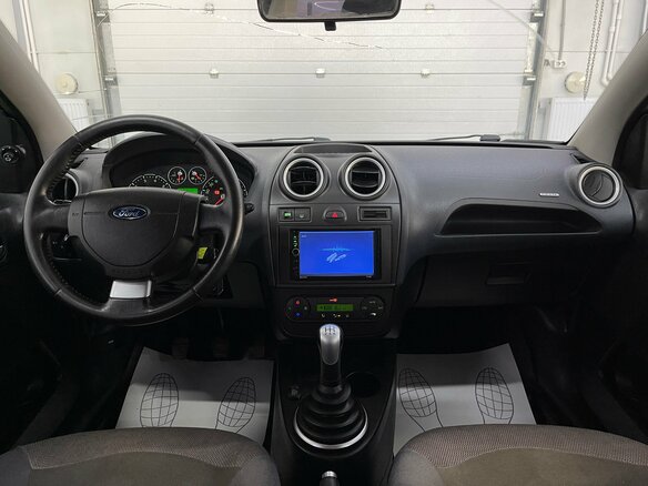 2007 Ford Fiesta Mk5, чёрный, 499000 рублей - вид 9