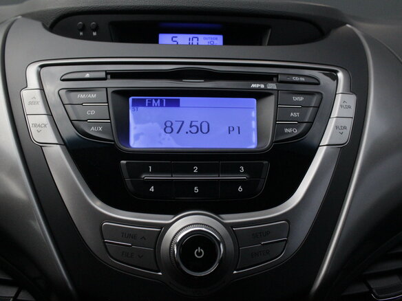 2013 Hyundai Elantra V (MD) Рестайлинг, чёрный - вид 13