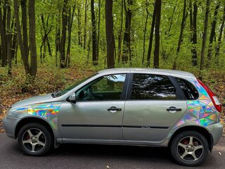 2011 Lada (ВАЗ) Kalina I, серебристый, 270000 рублей, вид 4