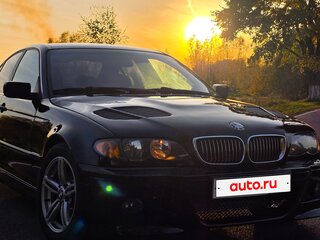 2003 BMW 3 серии 320i IV (E46) Рестайлинг, чёрный, 690000 рублей, вид 3
