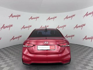 2018 Hyundai Solaris II, красный, 1180000 рублей, вид 4