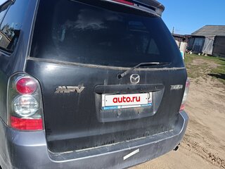 2004 Mazda MPV II (LW) Рестайлинг, серый, 350000 рублей, вид 2