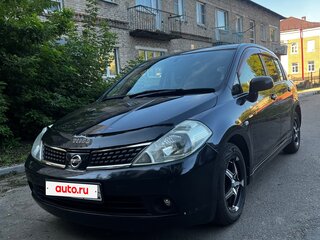 2005 Nissan Tiida I, чёрный, 620000 рублей, вид 1
