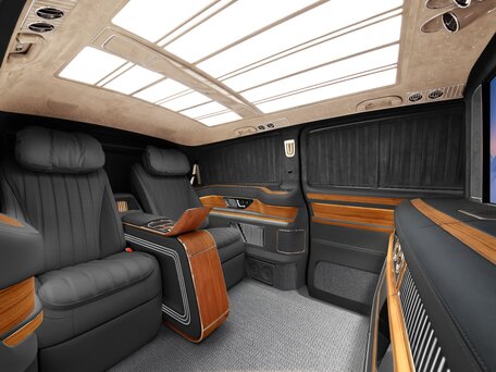 2026 Mercedes-Benz V-Класс Extra Long 300 d экстра длинный III (W447) Рестайлинг 2, чёрный, 47600000 рублей, вид 2