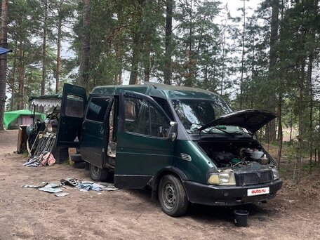 1999 ГАЗ Соболь (2752), зелёный, 130000 рублей, вид 5
