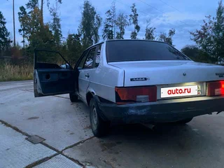 2003 Lada (ВАЗ) 21099, серебристый, 75000 рублей, вид 4