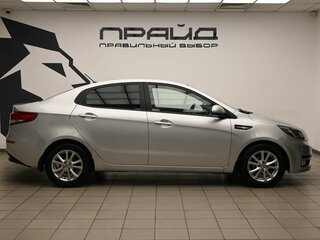 2016 Kia Rio III Рестайлинг, серебристый, 919000 рублей, вид 5