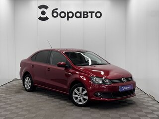 2011 Volkswagen Polo V, красный, 690000 рублей, вид 3