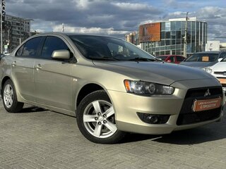2008 Mitsubishi Lancer X, бежевый, 570000 рублей, вид 2