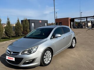 2012 Opel Astra J Рестайлинг, серебристый, 650000 рублей, вид 2