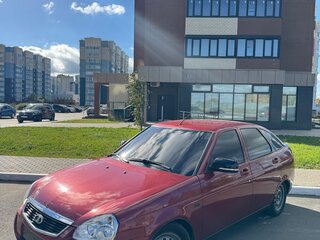 2009 Lada (ВАЗ) Priora I, красный, 350000 рублей, вид 1