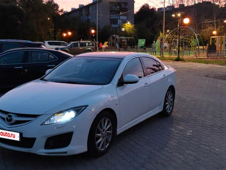2008 Mazda 6 II (GH), белый, 599999 рублей, вид 1
