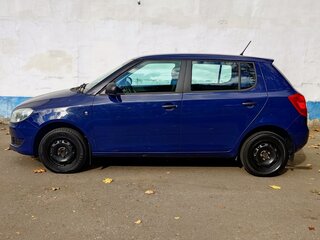 2012 Skoda Fabia II Рестайлинг, синий, 630000 рублей, вид 5