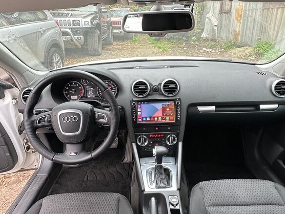 2009 Audi A3 II (8P) Рестайлинг 2, белый, 850000 рублей - вид 7