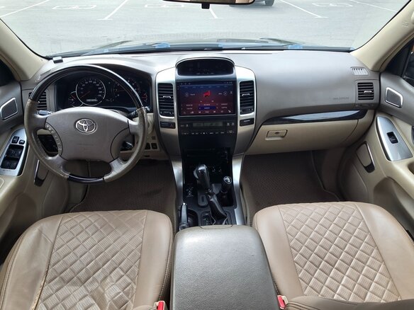 2008 Toyota Land Cruiser Prado 5-speed 120 Series Рестайлинг, чёрный - вид 17