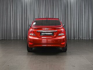 2011 Hyundai Solaris I, красный, 1194000 рублей, вид 4