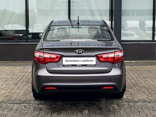 2014 Kia Rio III, серый, 890000 рублей, вид 4