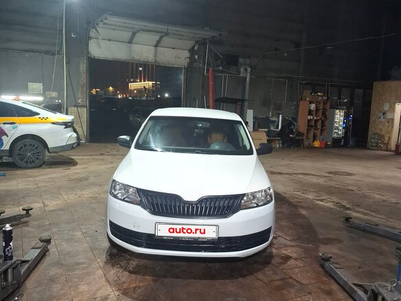 2015 Skoda Rapid I, белый, 600000 рублей