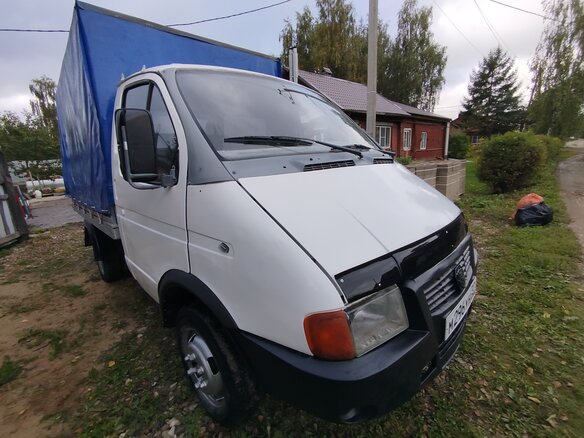 1995 ГАЗ ГАЗель (3302), белый, 285000 рублей - вид 6