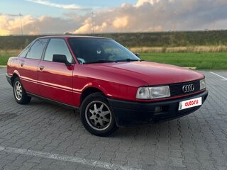 1991 Audi 80 IV (B3), красный, 270000 рублей, вид 4