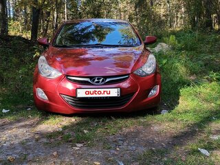 2011 Hyundai Elantra V (MD), красный, 970000 рублей, вид 2