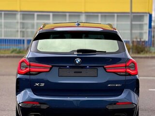 2022 BMW X3 20i xDrive III (G01) Рестайлинг, синий, 5700000 рублей, вид 4