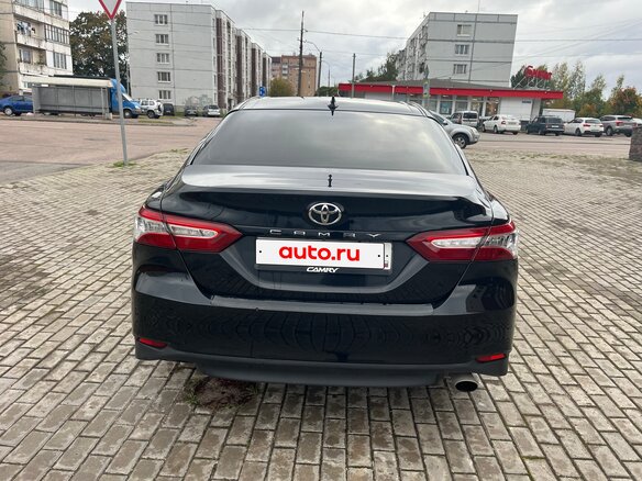 2018 Toyota Camry VIII (XV70), чёрный, 2250000 рублей - вид 5