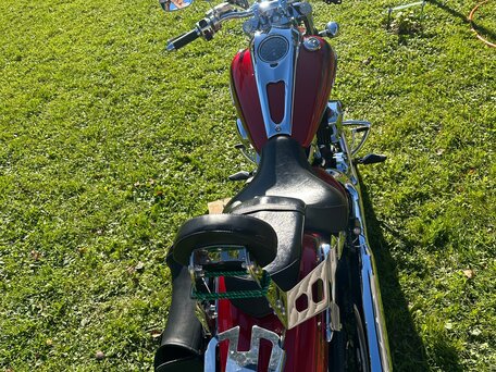 2009 Yamaha XV 1900, красный, 949000 рублей, вид 4