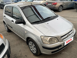2002 Hyundai Getz I, серебристый, 169000 рублей, вид 2