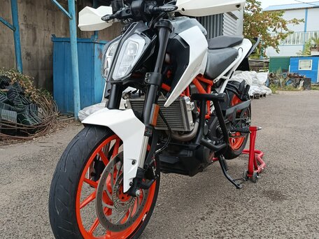 2018 KTM 390 Duke, белый, 420000 рублей, вид 3