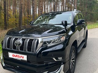 2019 Toyota Land Cruiser Prado 150 Series Рестайлинг 2, чёрный, 4500000 рублей, вид 1