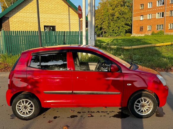 2006 Kia Picanto I, красный, 300000 рублей - вид 5