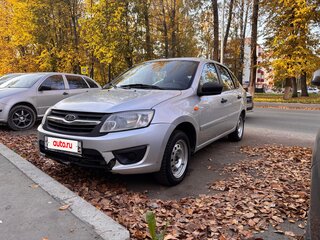 2016 Lada (ВАЗ) Granta I, серебристый, 350000 рублей, вид 1