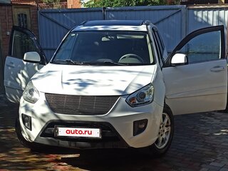 2013 Chery Tiggo (T11) I Рестайлинг (FL), белый, 495000 рублей, вид 2