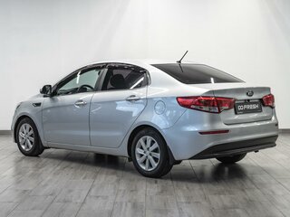 2016 Kia Rio III Рестайлинг, серебристый, 1149000 рублей, вид 2