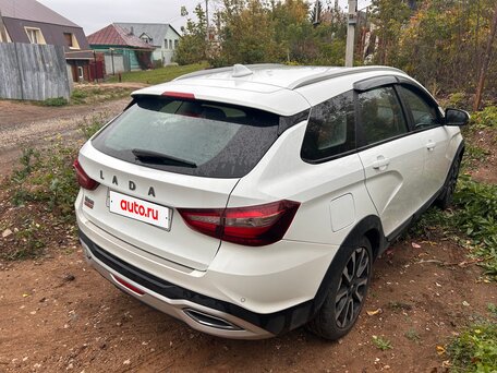 2023 Lada (ВАЗ) Vesta SW I Рестайлинг (NG), белый, 1300000 рублей, вид 3