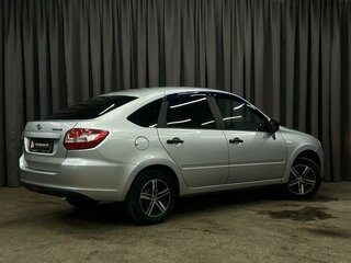 2017 Lada (ВАЗ) Granta I, серебристый, 449888 рублей, вид 4