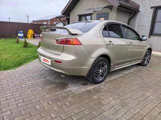 2008 Mitsubishi Lancer X, бежевый, 700000 рублей, вид 4