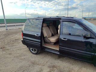 2001 Kia Carnival I Рестайлинг, чёрный, 520000 рублей, вид 3