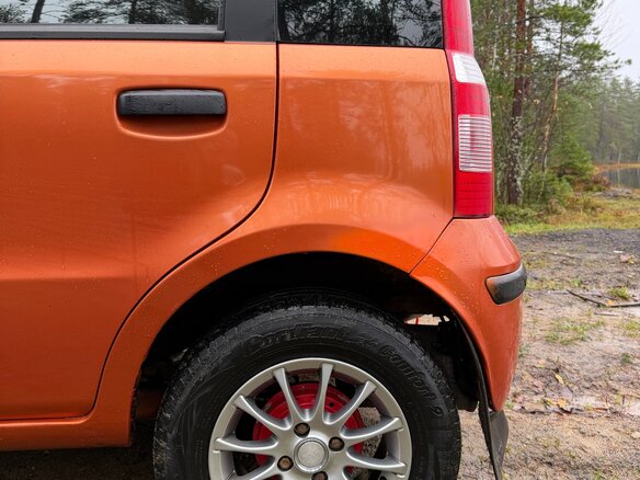 2008 Fiat Panda II, оранжевый, 550000 рублей - вид 3
