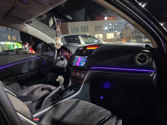 2011 Mazda 6 II (GH) Рестайлинг, чёрный, 829000 рублей - вид 7