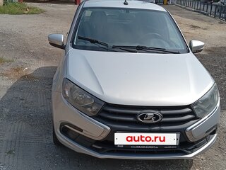 2018 Lada (ВАЗ) Granta I Рестайлинг, серебристый, 450000 рублей, вид 3