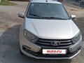 2018 Lada (ВАЗ) Granta I Рестайлинг, серебристый, 450000 рублей - вид 2